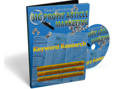 Big Profit Article Marketing